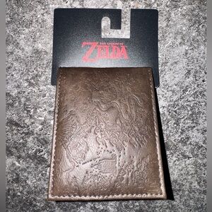 Brown Zelda Embossed Wallet